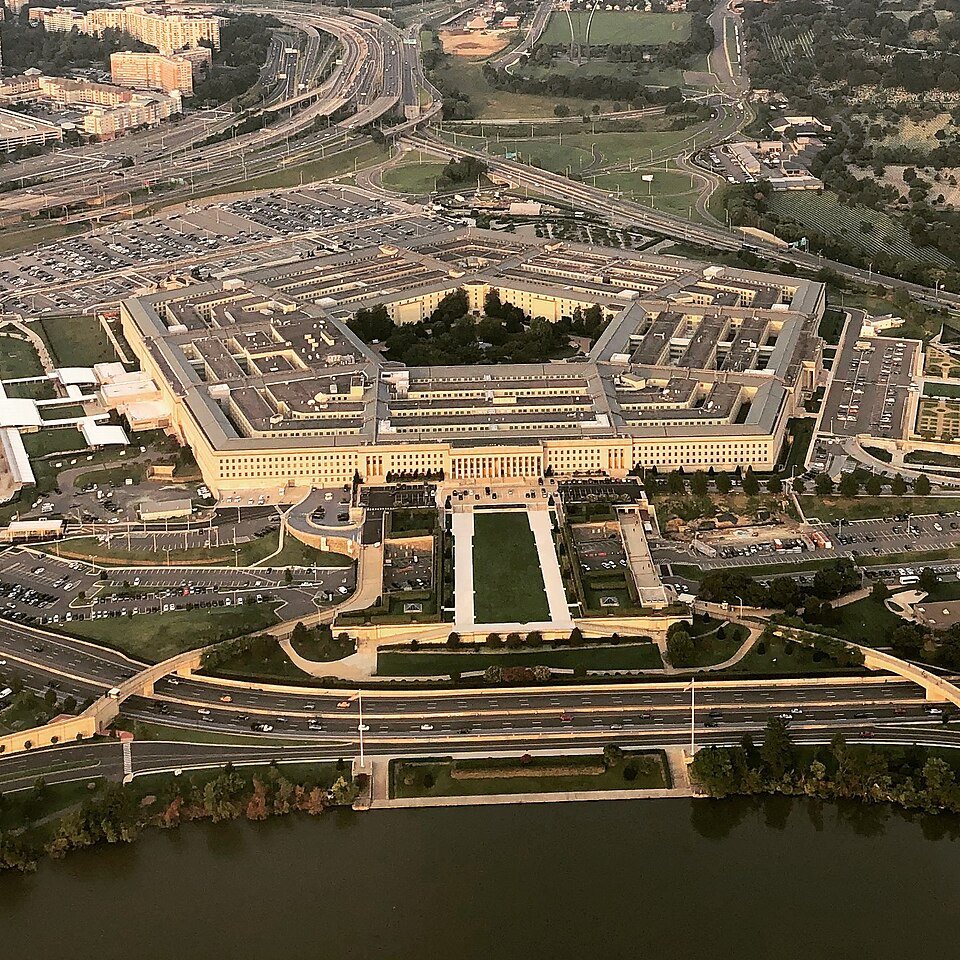 FILE PHOTO: The Pentagon, headquarters of the US Department of Defense, in Arlington, Virginia.